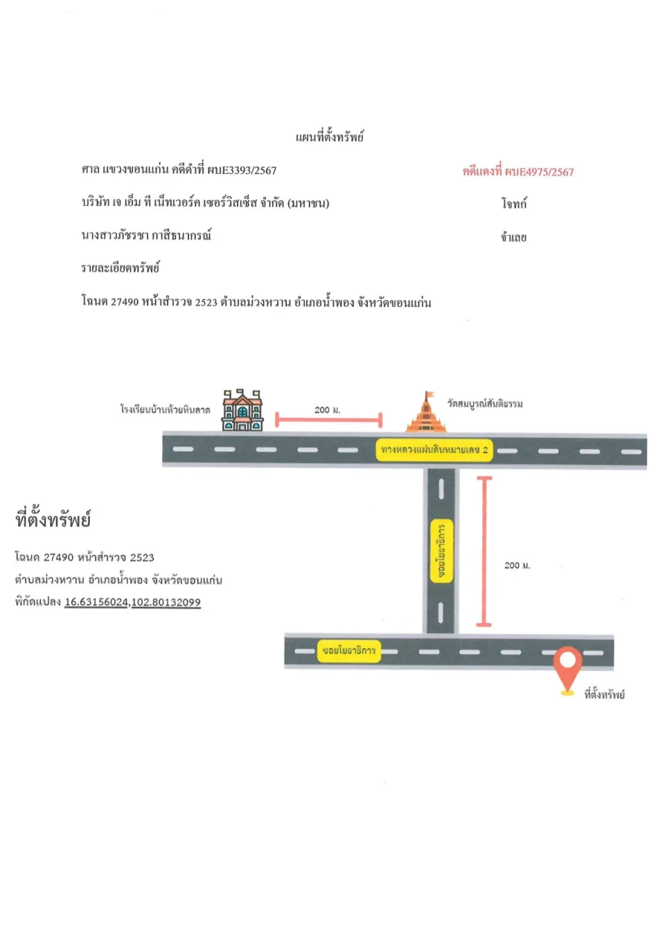 แผนที่ประกอบทรัพย์ 1