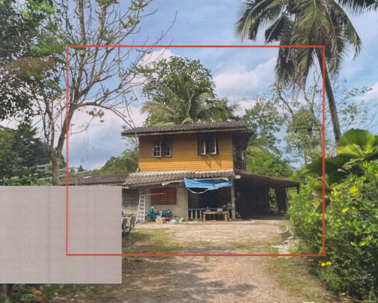 ขายทอดตลาด ที่ดินพร้อมสิ่งปลูกสร้าง ต.ทุ่งรัง อ.กาญจนดิษฐ์ จ.สุราษฎร์ธานี