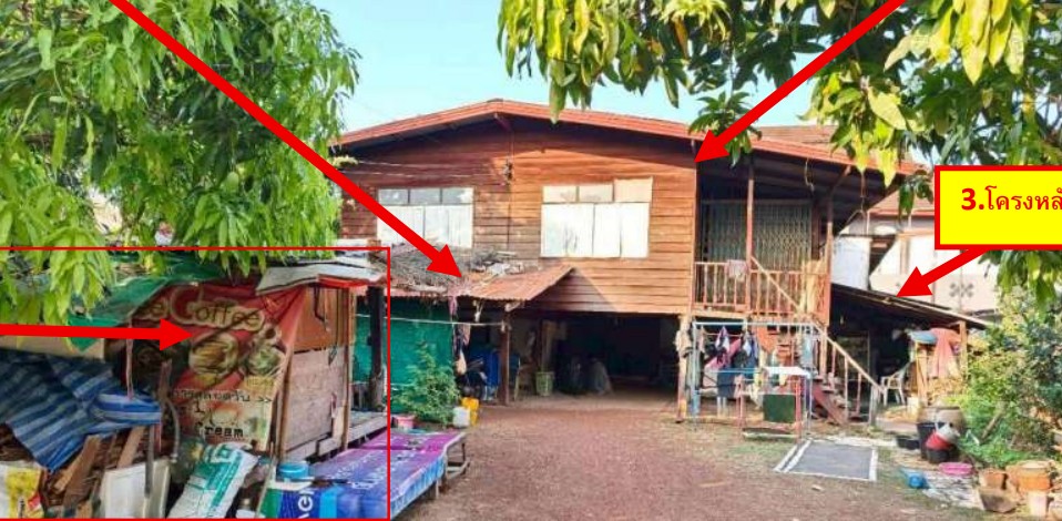 ขายทอดตลาด ที่ดินพร้อมสิ่งปลูกสร้าง ต.หนองกอมเกาะ อ.เมืองหนองคาย จ.หนองคาย