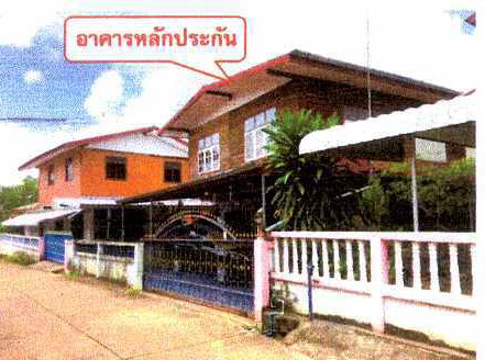ขายทอดตลาด ที่ดินพร้อมสิ่งปลูกสร้าง ต.บ้านถ่อน อ.ท่าบ่อ จ.หนองคาย