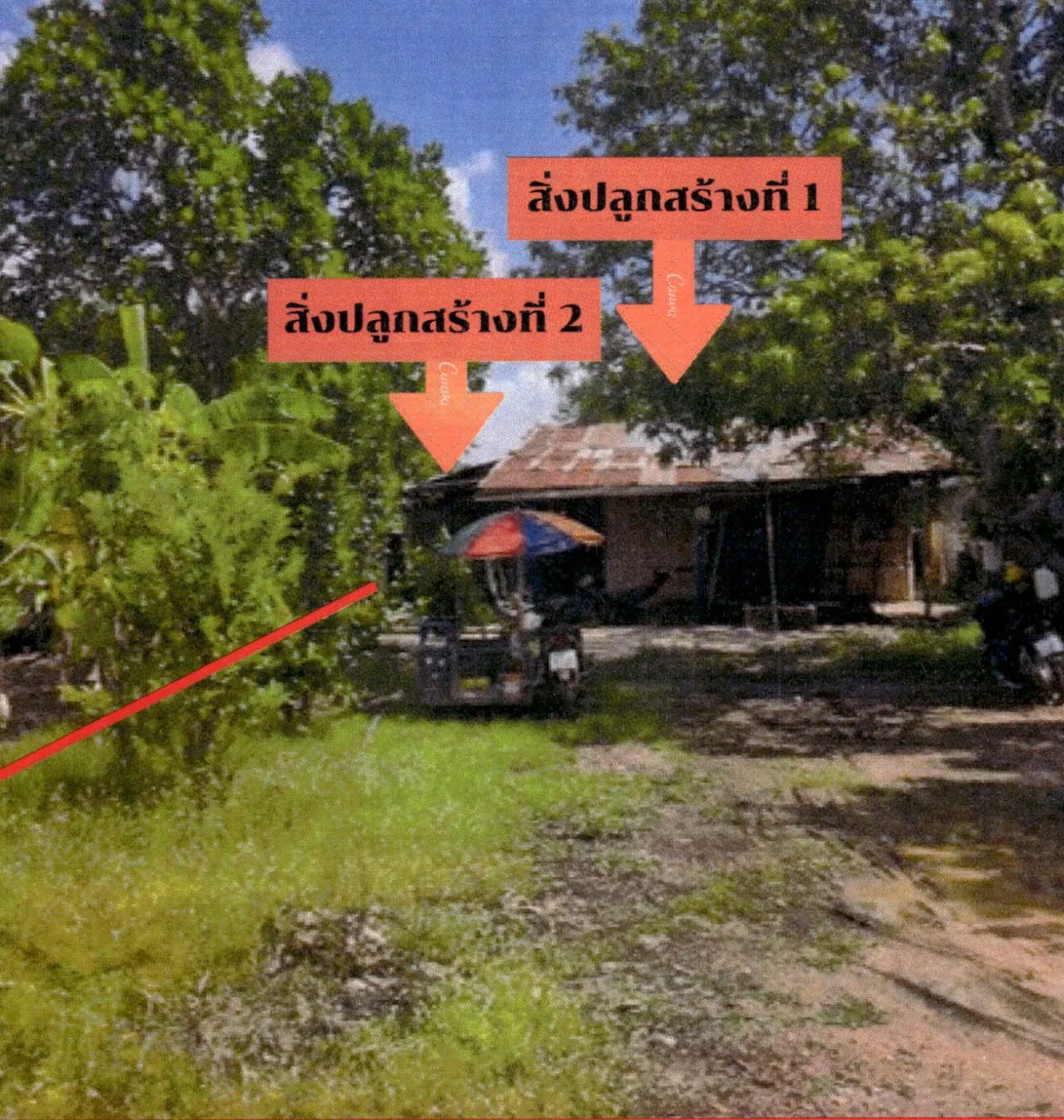 ขายทอดตลาด ที่ดินพร้อมสิ่งปลูกสร้าง ต.วังแดง อ.ตรอน จ.อุตรดิตถ์