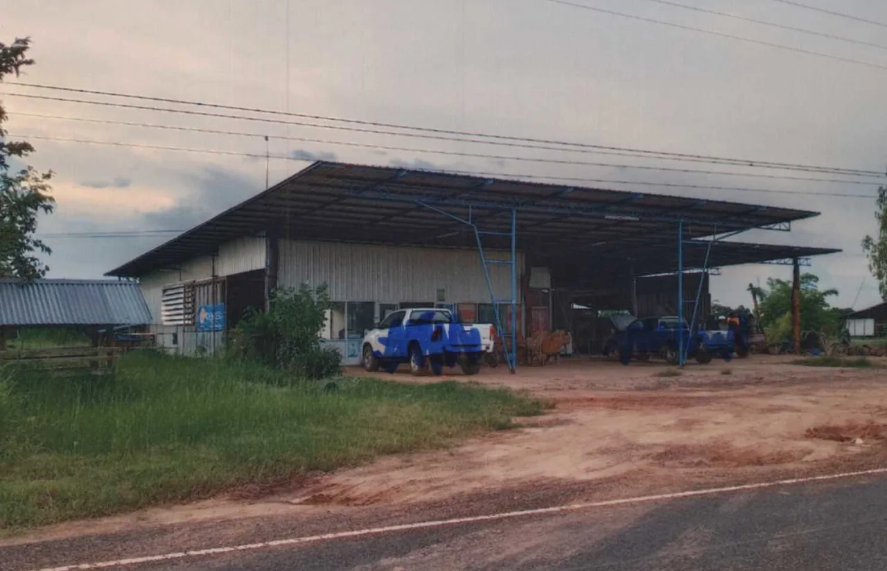 ขายทอดตลาด ที่ดินพร้อมสิ่งปลูกสร้าง ต.กาบิน อ.กุดข้าวปุ้น จ.อุบลราชธานี