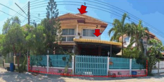 ขายทอดตลาด ที่ดินพร้อมสิ่งปลูกสร้าง ต.ป่างิ้ว อ.เมืองอ่างทอง จ.อ่างทอง