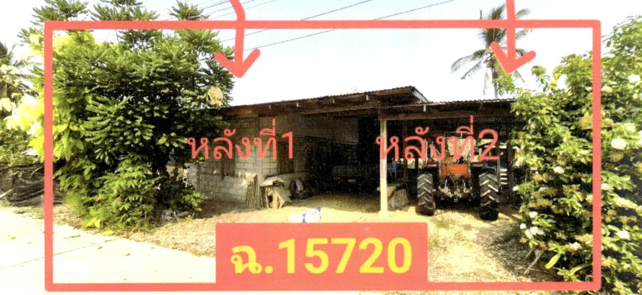 ขายทอดตลาด ที่ดินพร้อมสิ่งปลูกสร้าง ต.น้ำไคร้ อ.น้ำปาด จ.อุตรดิตถ์