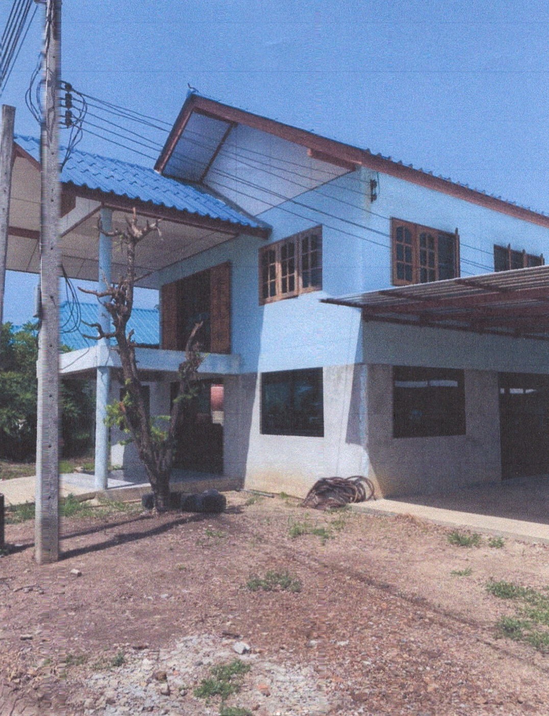 ขายทอดตลาด ที่ดินพร้อมสิ่งปลูกสร้าง ต.ราชสถิตย์ อ.ไชโย จ.อ่างทอง