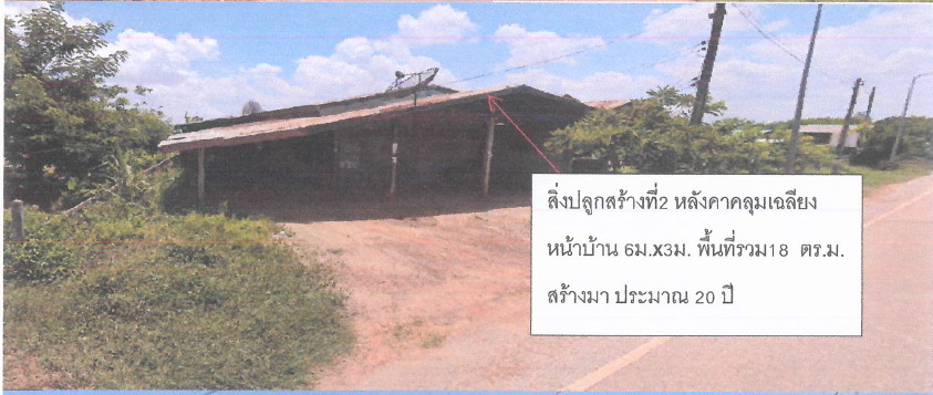 ขายทอดตลาด ที่ดินพร้อมสิ่งปลูกสร้าง ต.คำโคกสูง อ.วังสามหมอ จ.อุดรธานี