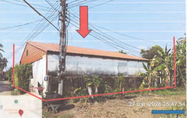 ขายทอดตลาด ที่ดินพร้อมสิ่งปลูกสร้าง ต.นาพู่ อ.เพ็ญ จ.อุดรธานี
