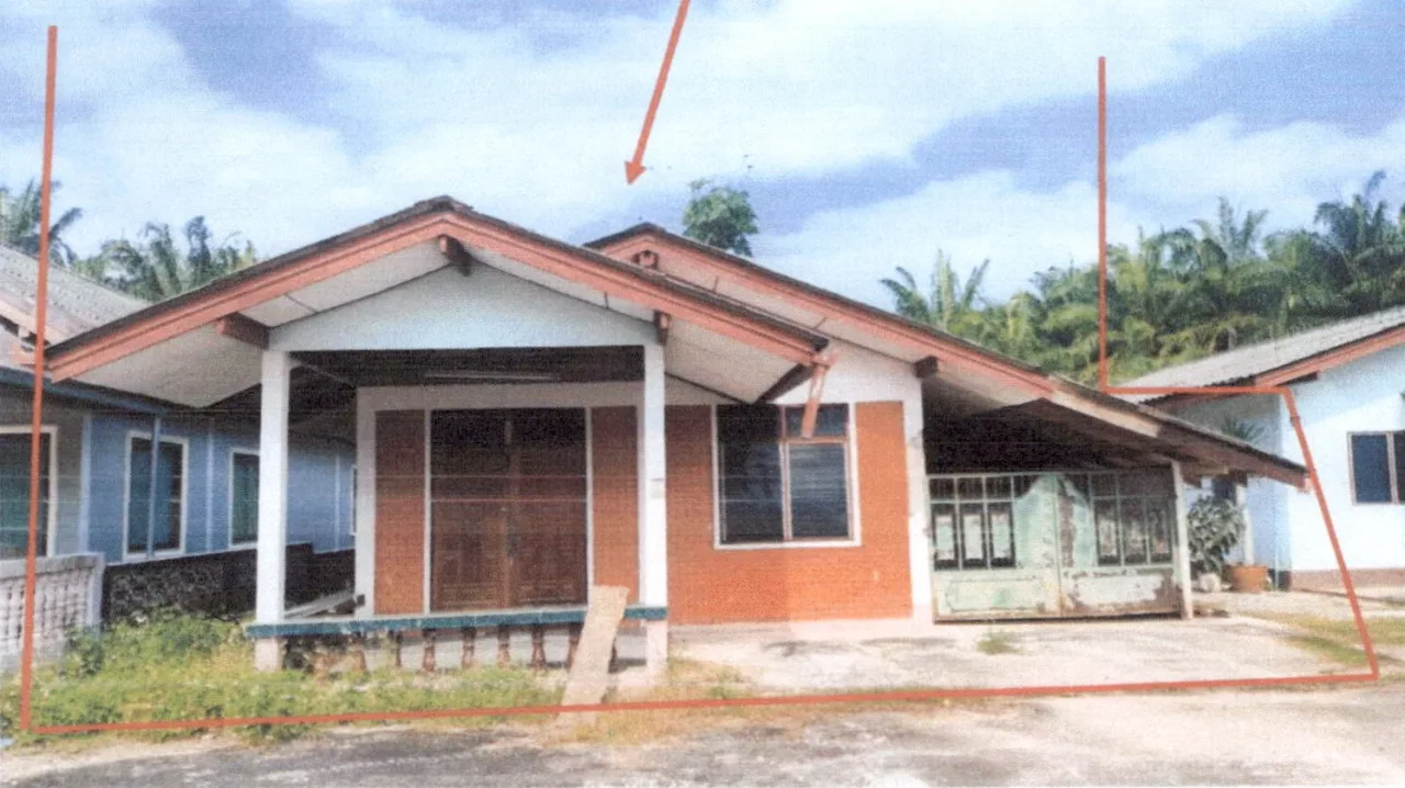 ขายทอดตลาด ที่ดินพร้อมสิ่งปลูกสร้าง ต.ปกาสัย อ.เหนือคลอง จ.กระบี่