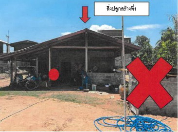ขายทอดตลาด ที่ดินพร้อมสิ่งปลูกสร้าง ต.สามขา อ.กุฉินารายณ์ จ.กาฬสินธุ์