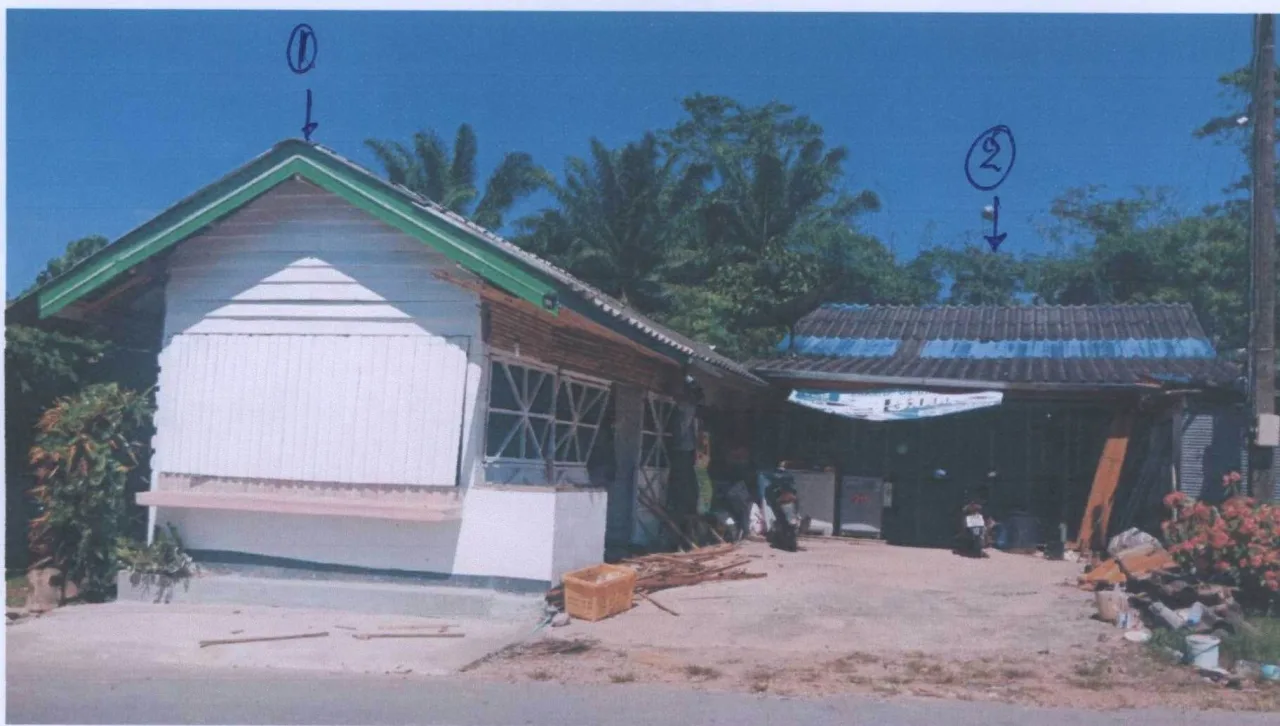 ขายทอดตลาด ที่ดินพร้อมสิ่งปลูกสร้าง ต.คีรีวง อ.ปลายพระยา จ.กระบี่