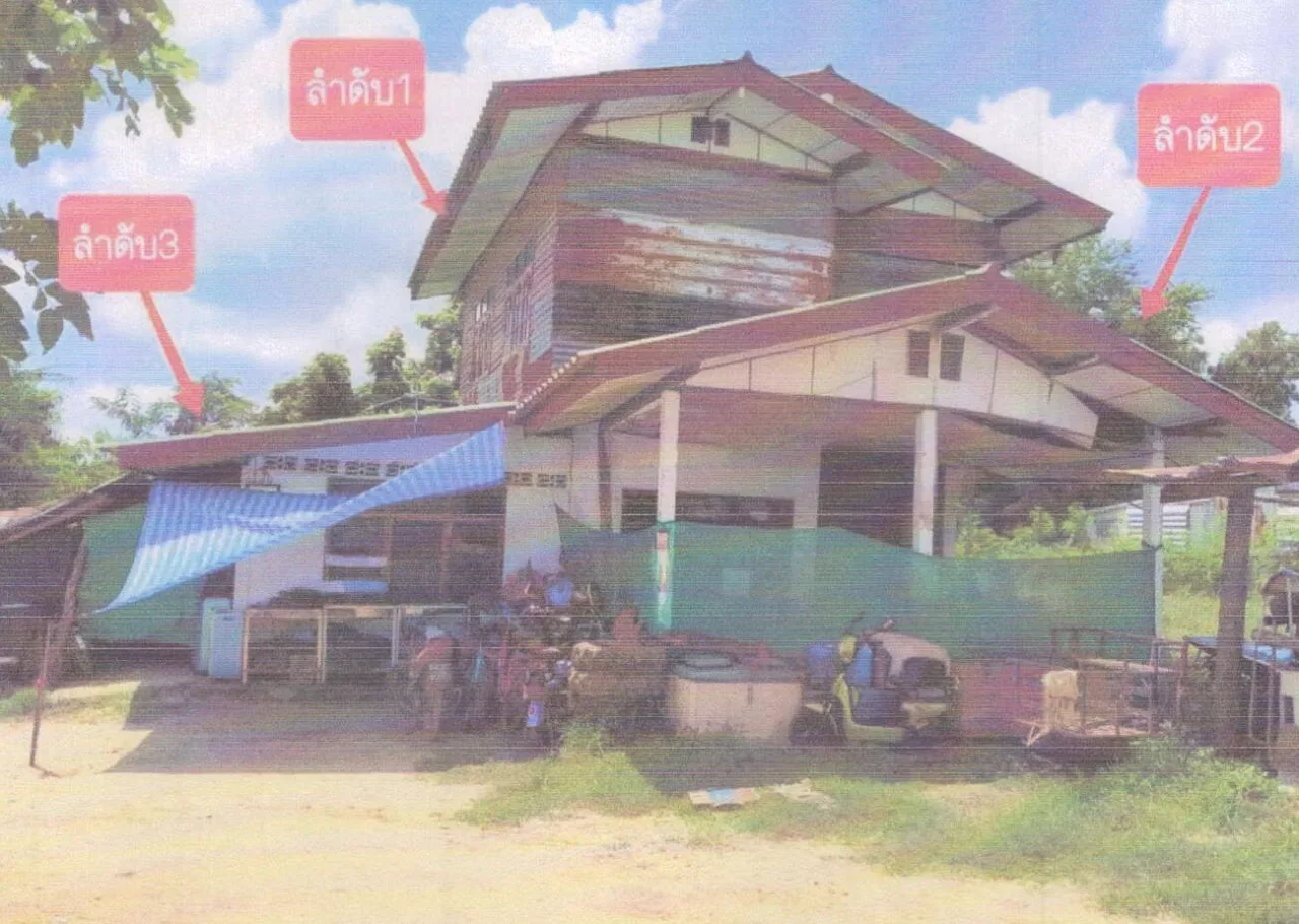 ขายทอดตลาด ที่ดินพร้อมสิ่งปลูกสร้าง ต.บ้านเล่า อ.เมืองชัยภูมิ จ.ชัยภูมิ