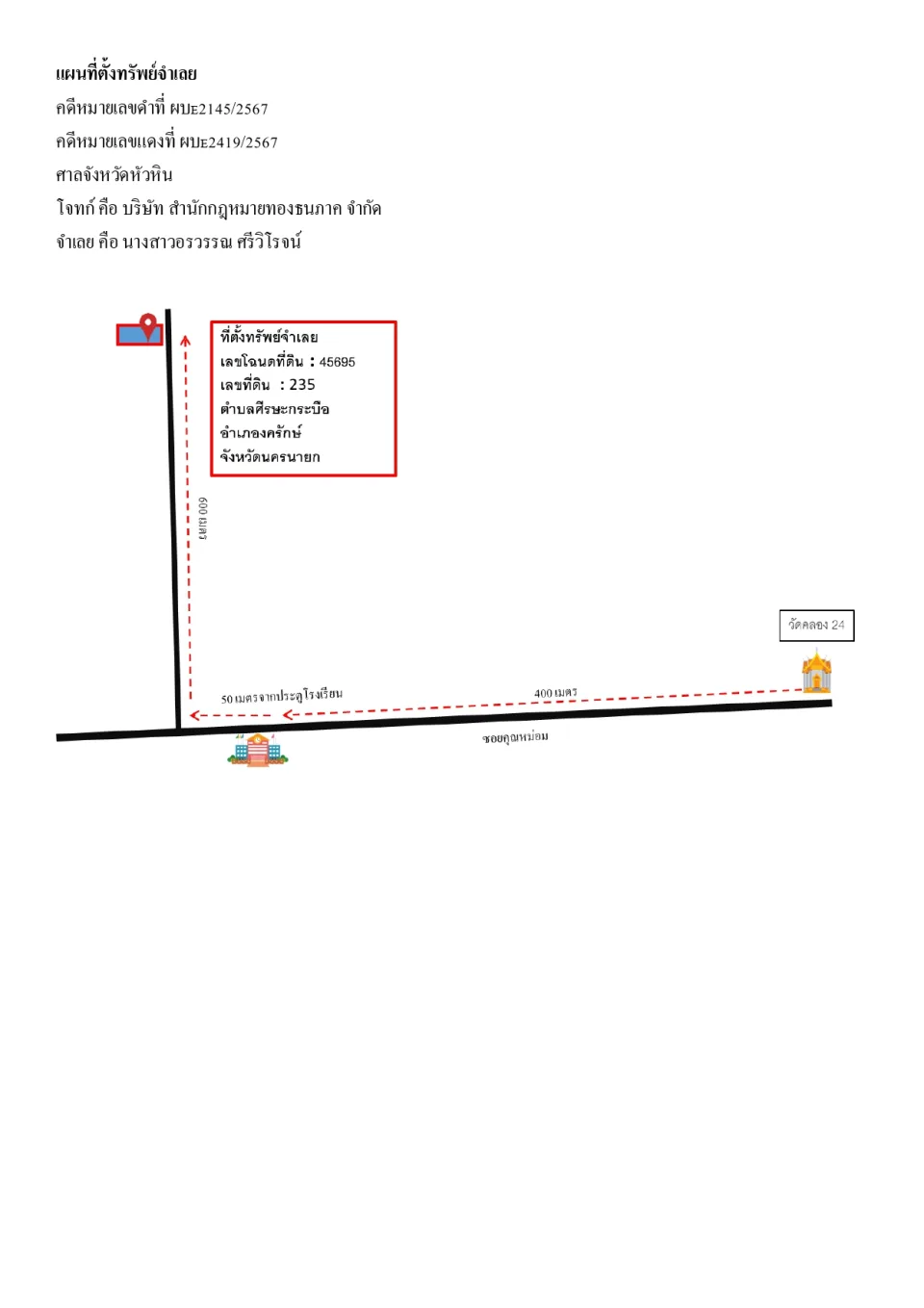 แผนที่ประกอบทรัพย์ 1