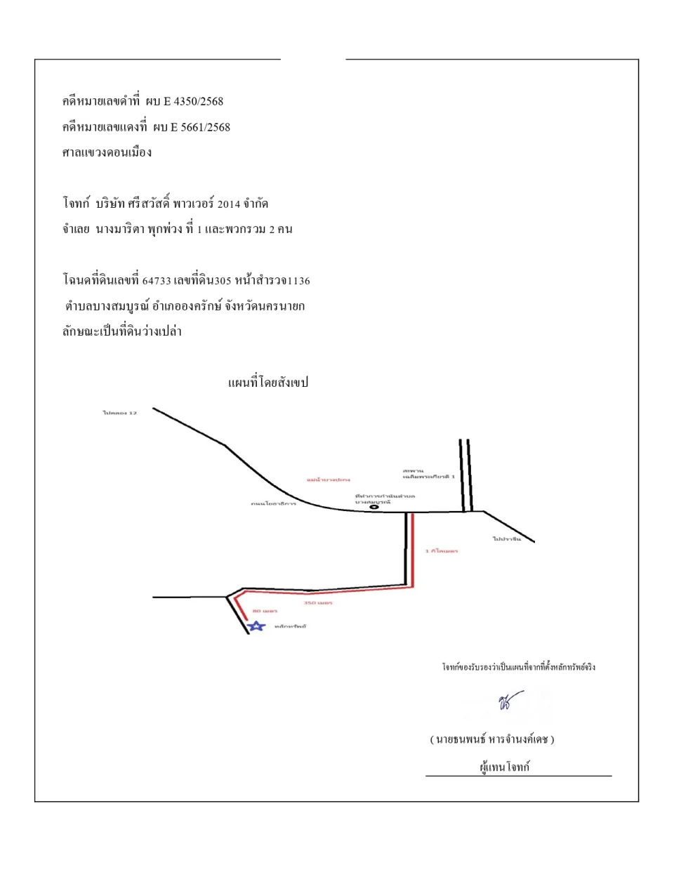 แผนที่ประกอบทรัพย์ 1