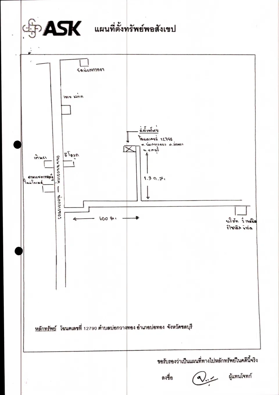 แผนที่ประกอบทรัพย์ 1