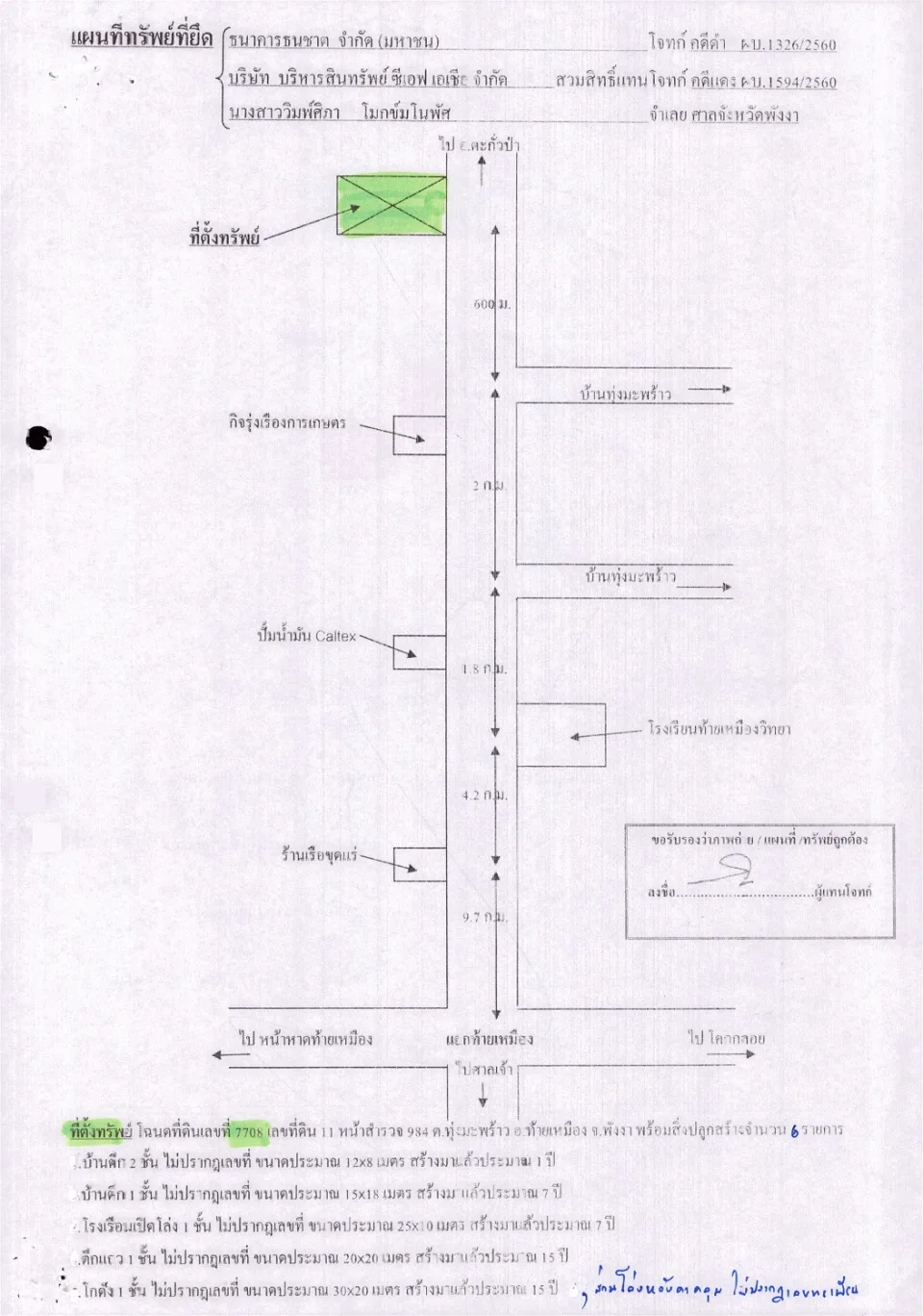 แผนที่ประกอบทรัพย์ 1