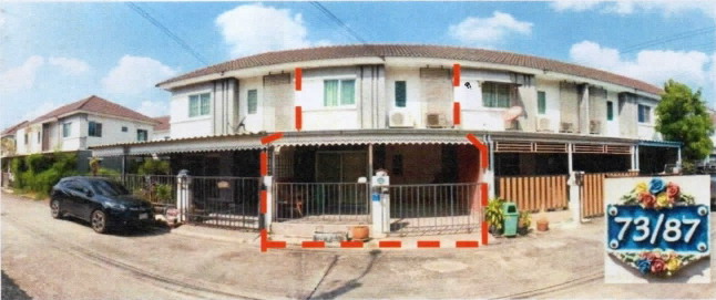 ขายทอดตลาด ที่ดินพร้อมสิ่งปลูกสร้าง ต.บางแม่นาง อ.บางใหญ่ จ.นนทบุรี