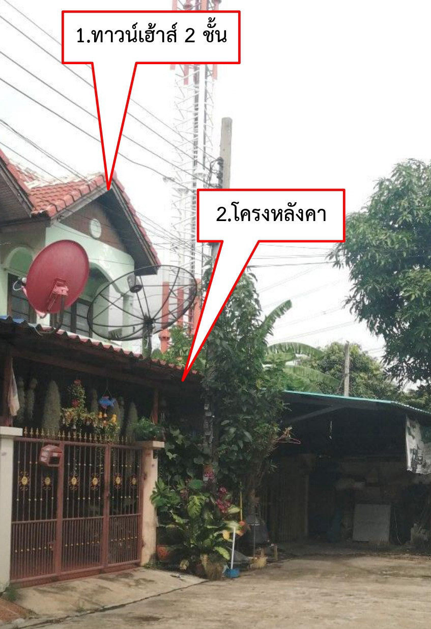 ขายทอดตลาด ที่ดินพร้อมสิ่งปลูกสร้าง ต.ละหาร อ.บางบัวทอง จ.นนทบุรี