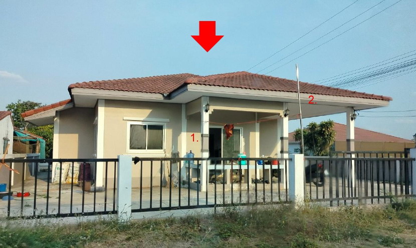 ขายทอดตลาด ที่ดินพร้อมสิ่งปลูกสร้าง ต.ท่าอ่าง อ.โชคชัย จ.นครราชสีมา