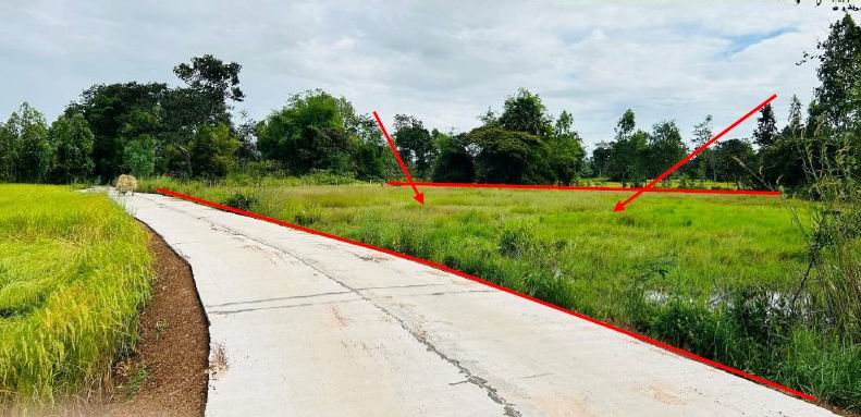 ขายทอดตลาด ที่ดินว่างเปล่า ต.ทุ่งนางโอก อ.เมืองยโสธร จ.ยโสธร
