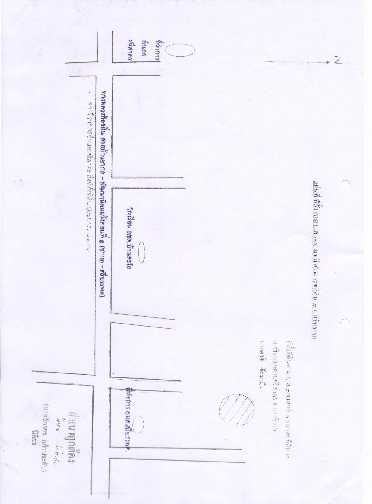 แผนที่ประกอบจากประกาศกรมบังคับคดี