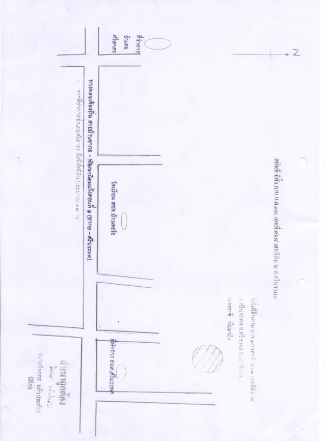 แผนที่ประกอบจากประกาศกรมบังคับคดี