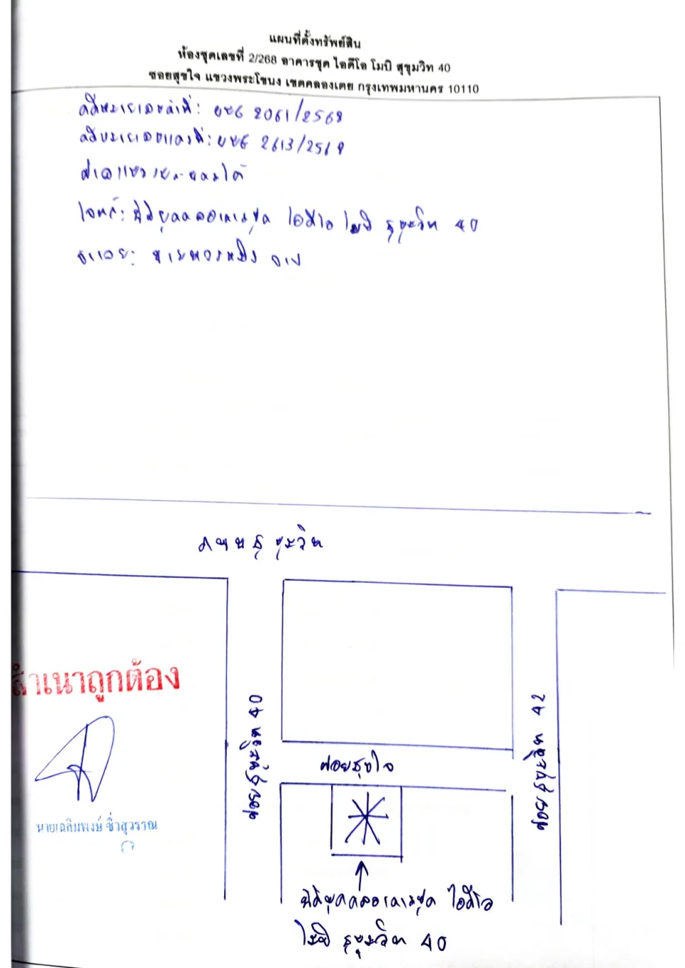 แผนที่ประกอบทรัพย์ 1