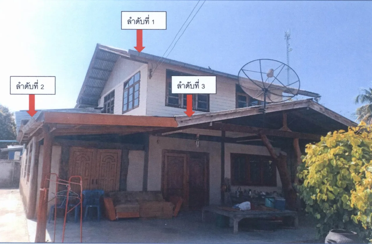 ขายทอดตลาด ที่ดินพร้อมสิ่งปลูกสร้าง ต.ส้มป่อย อ.จัตุรัส จ.ชัยภูมิ