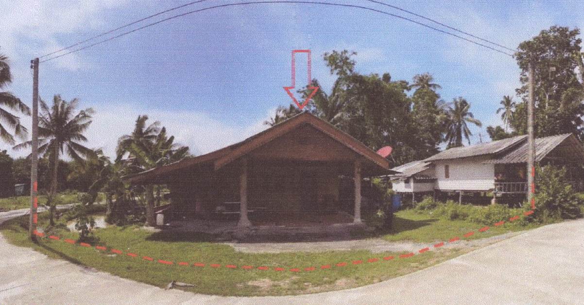 ขายทอดตลาด ที่ดินพร้อมสิ่งปลูกสร้าง ต.ตลิ่งชัน อ.เหนือคลอง จ.กระบี่