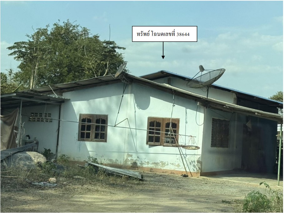 ขายทอดตลาด ที่ดินพร้อมสิ่งปลูกสร้าง ต.เกาะขนุน อ.พนมสารคาม จ.ฉะเชิงเทรา