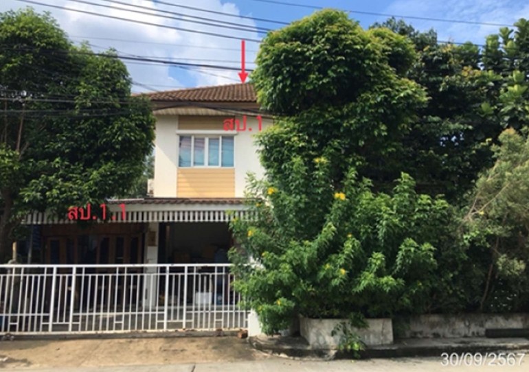 ขายทอดตลาด ที่ดินพร้อมสิ่งปลูกสร้าง แขวงออเงิน เขตสายไหม จ.กรุงเทพมหานคร
