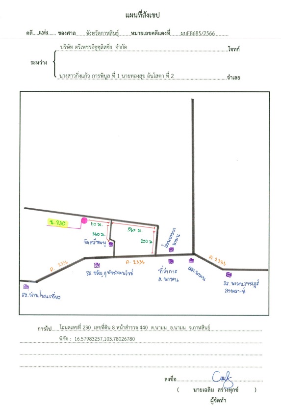 แผนที่ประกอบทรัพย์ 1