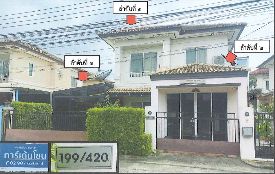 ขายทอดตลาด ที่ดินพร้อมสิ่งปลูกสร้าง แขวงแสนแสบ เขตมีนบุรี จ.กรุงเทพมหานคร
