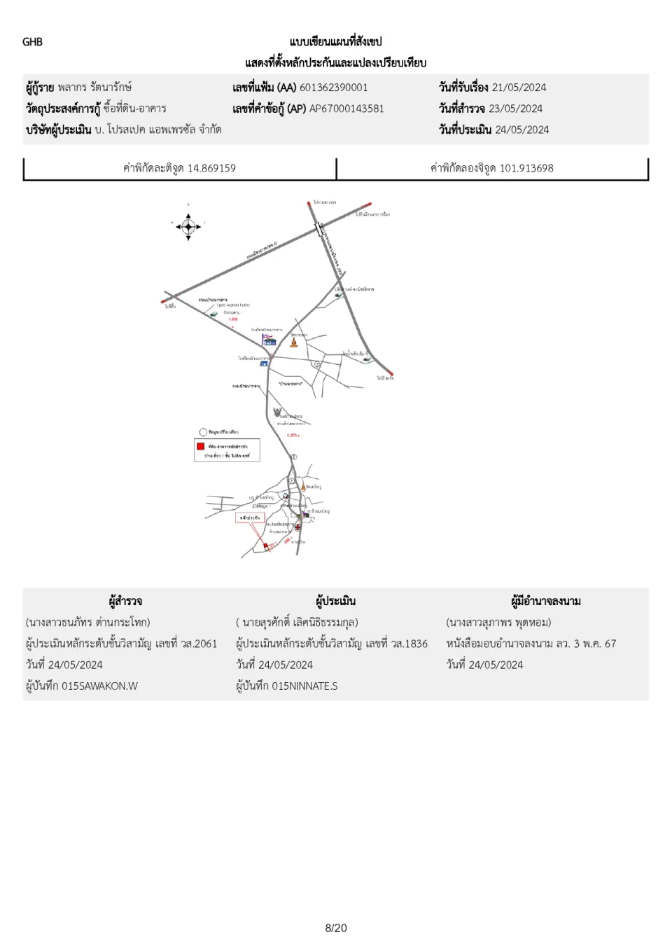 แผนที่ประกอบทรัพย์ 1