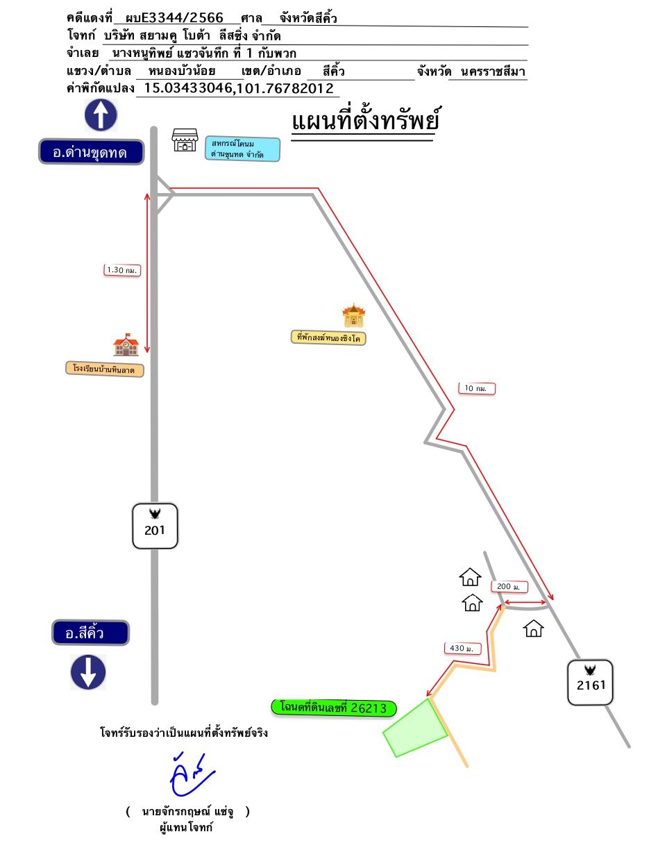 แผนที่ประกอบทรัพย์ 1