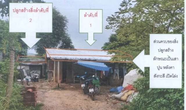 ขายทอดตลาด ที่ดินพร้อมสิ่งปลูกสร้าง ต.หมูสี อ.ปากช่อง จ.นครราชสีมา
