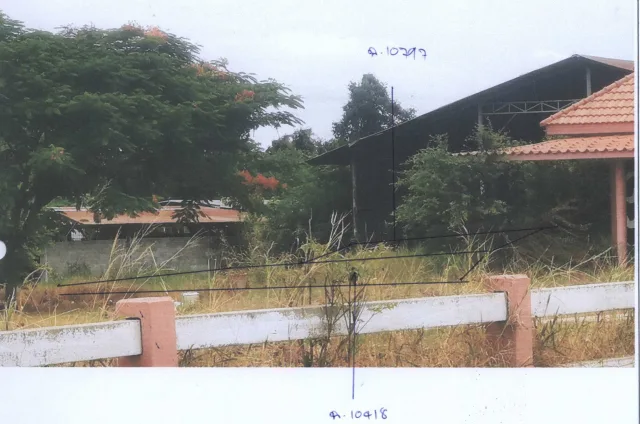 ขายทอดตลาด ที่ดินพร้อมสิ่งปลูกสร้าง ต.จันทึก อ.ปากช่อง จ.นครราชสีมา