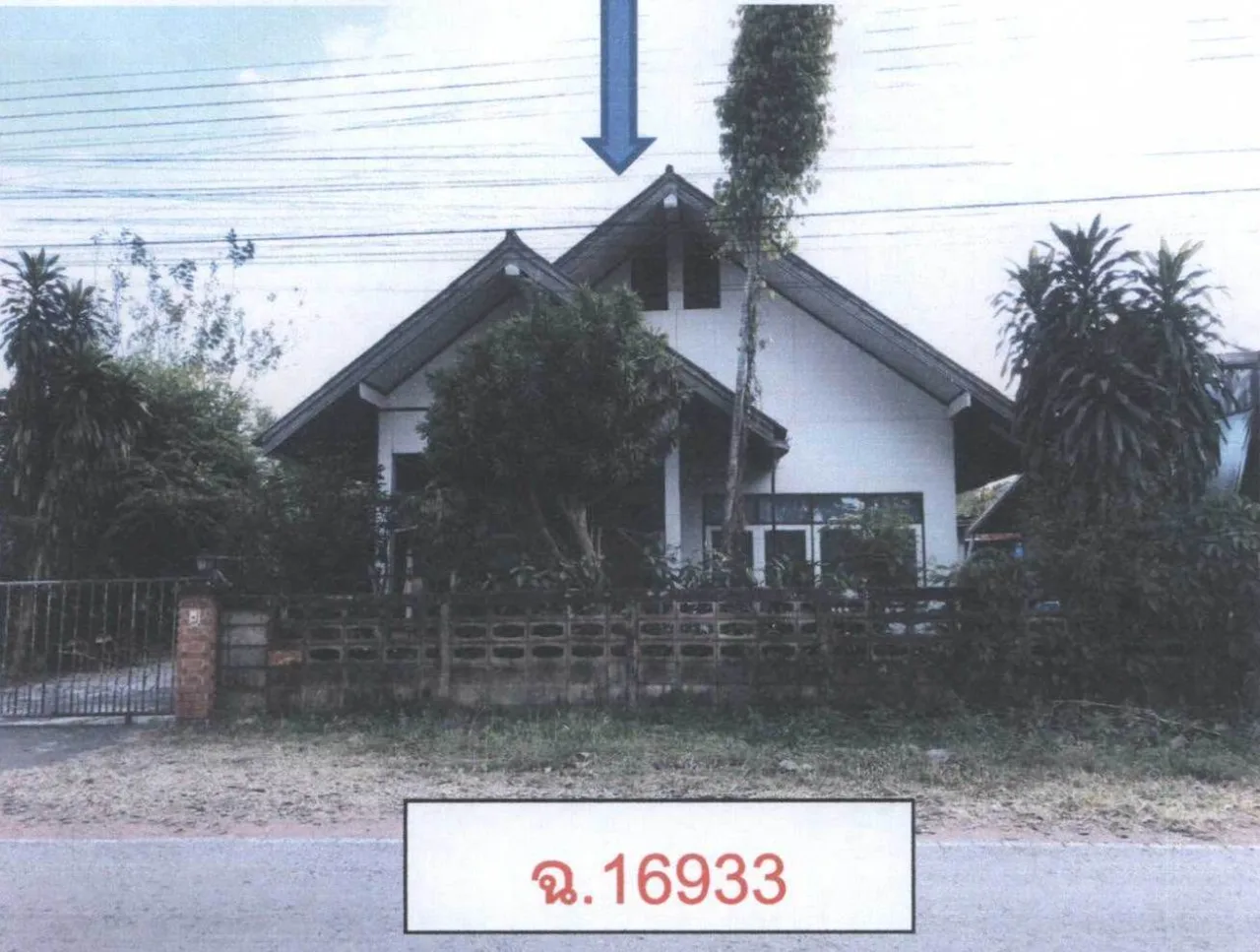 ขายทอดตลาด ที่ดินพร้อมสิ่งปลูกสร้าง ต.ห้วยยาง อ.คอนสาร จ.ชัยภูมิ