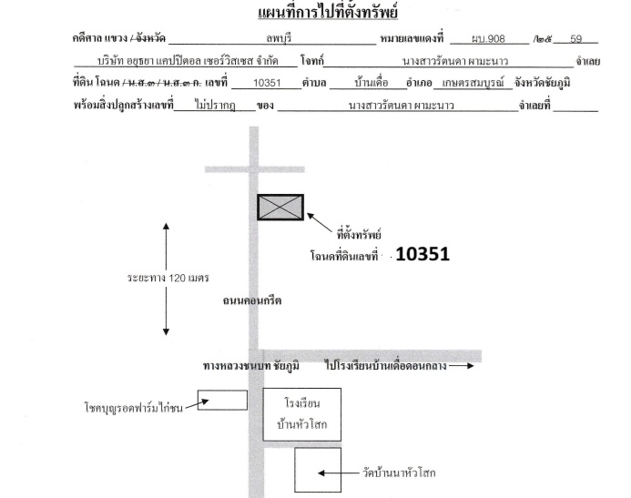 แผนที่ประกอบทรัพย์ 1