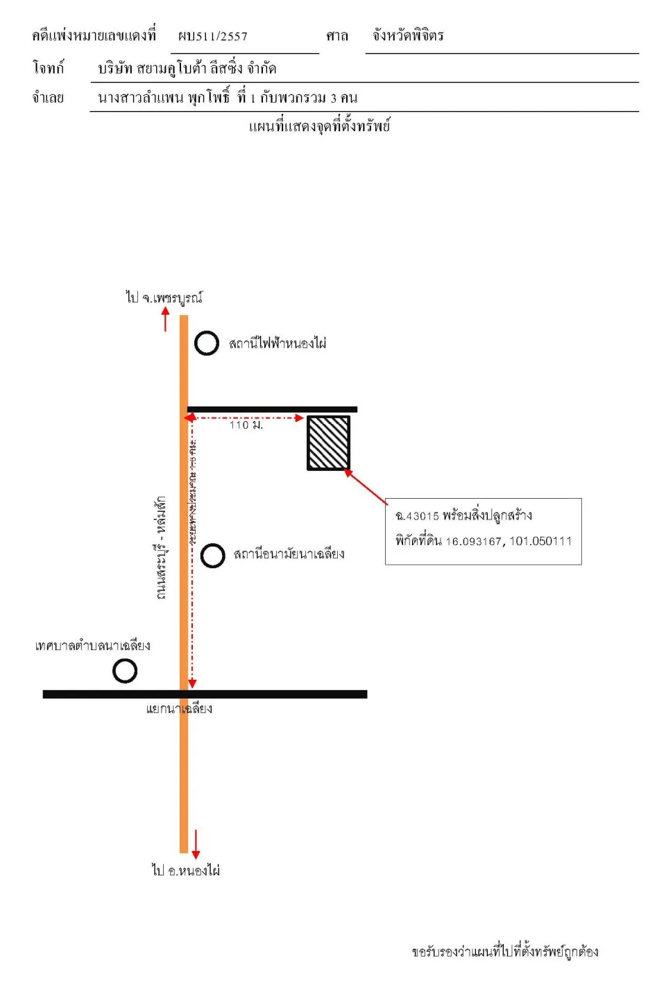 แผนที่ประกอบทรัพย์ 1