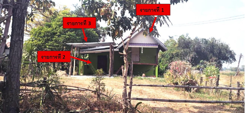 ขายทอดตลาด ที่ดินพร้อมสิ่งปลูกสร้าง ต.หนองบัวโคก อ.จัตุรัส จ.ชัยภูมิ
