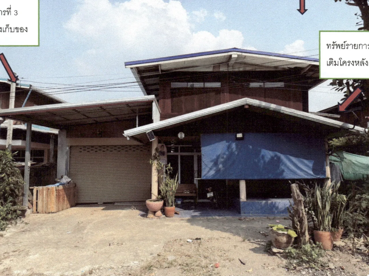 ขายทอดตลาด ที่ดินพร้อมสิ่งปลูกสร้าง ต.ทรายขาว อ.วังสะพุง จ.เลย