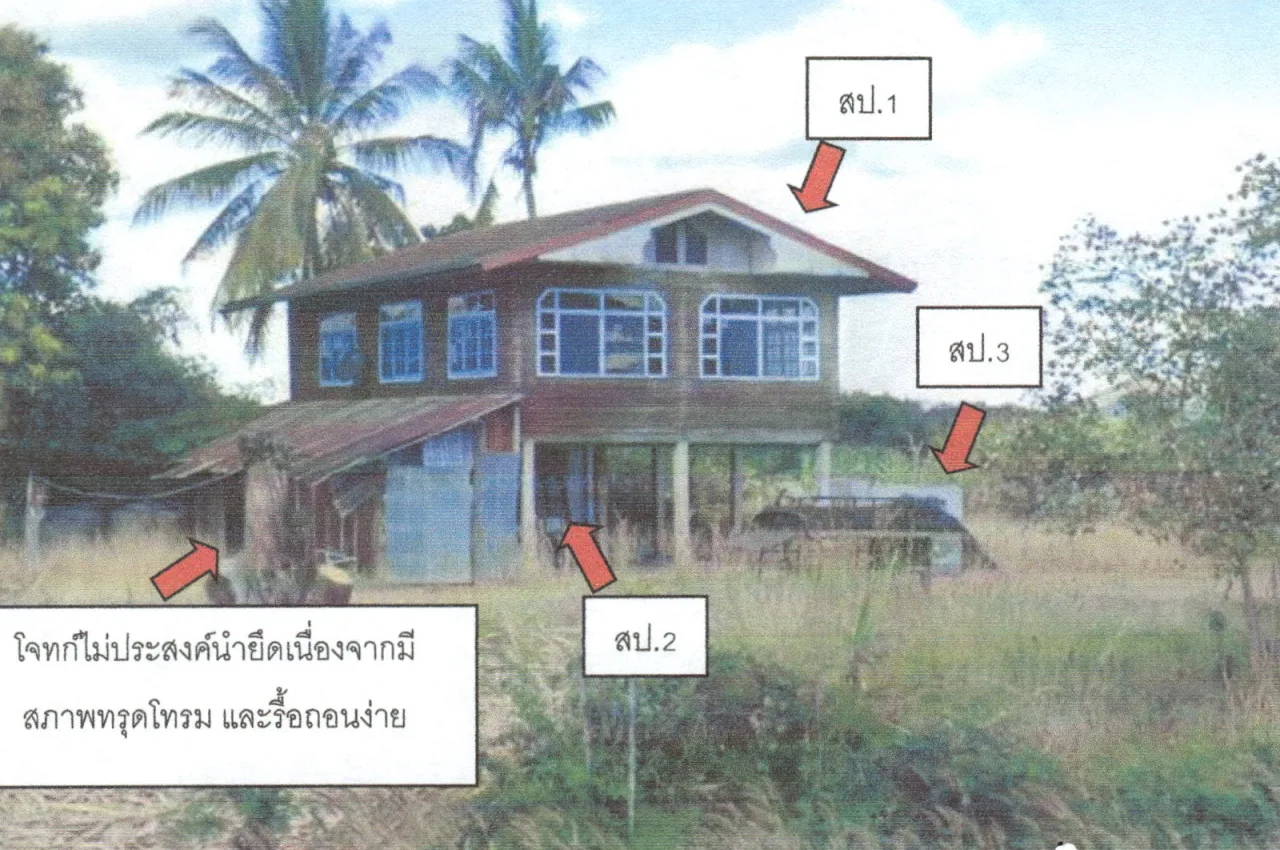 ขายทอดตลาด ที่ดินพร้อมสิ่งปลูกสร้าง ต.ห้วยสีเสียด อ.ภูหลวง จ.เลย