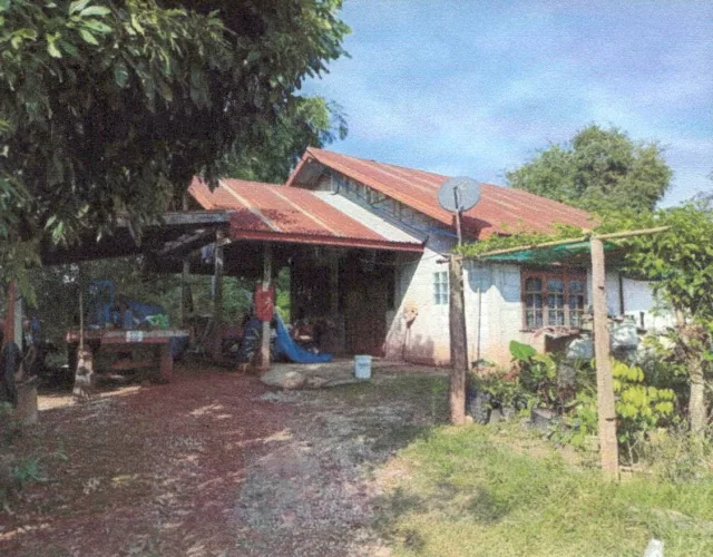 ขายทอดตลาด ที่ดินพร้อมสิ่งปลูกสร้าง ต.หนองหญ้าปล้อง อ.วังสะพุง จ.เลย