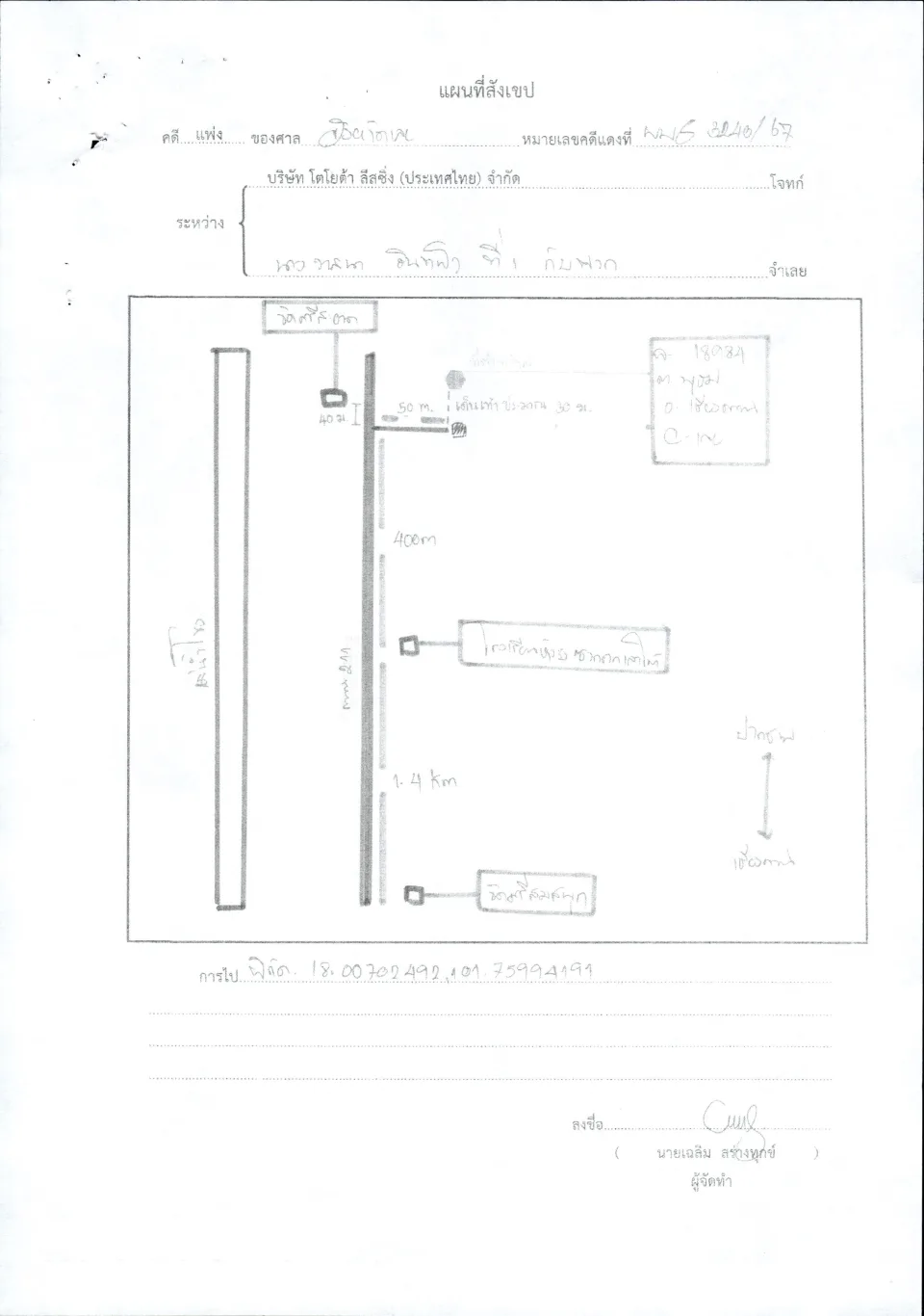 แผนที่ประกอบทรัพย์ 1