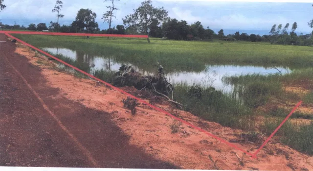 ขายทอดตลาด ที่ดินว่างเปล่า ต.สวนกล้วย อ.กันทรลักษ์ จ.ศรีสะเกษ