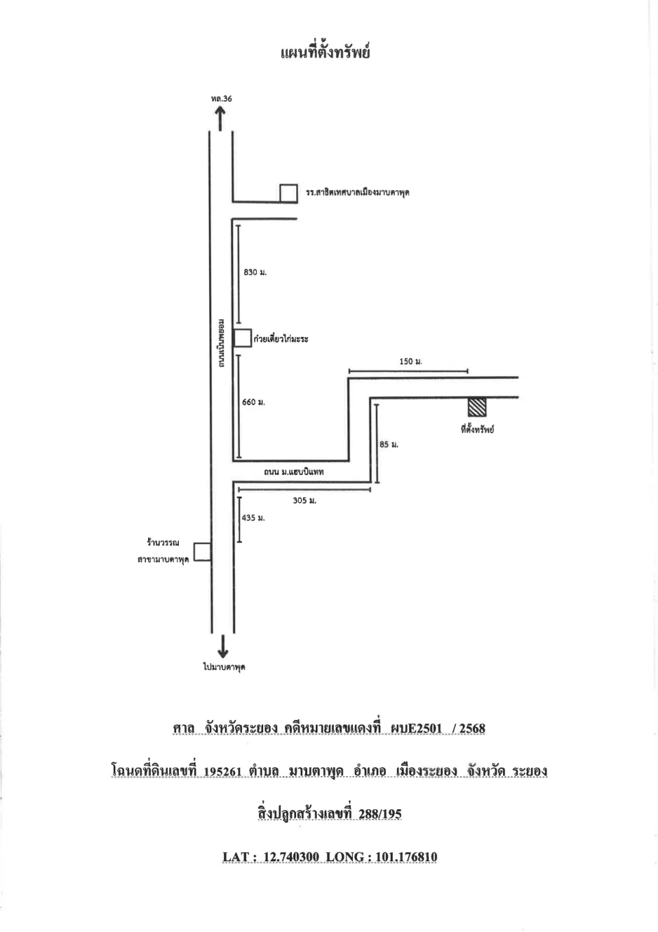 แผนที่ประกอบทรัพย์ 1