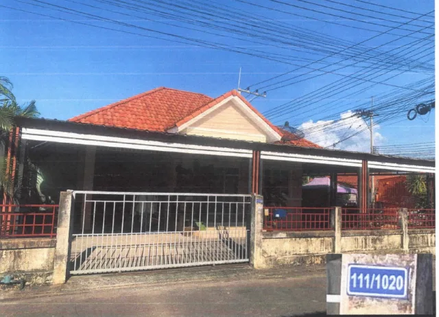 ขายทอดตลาด ที่ดินพร้อมสิ่งปลูกสร้าง ต.มาบยางพร อ.ปลวกแดง จ.ระยอง