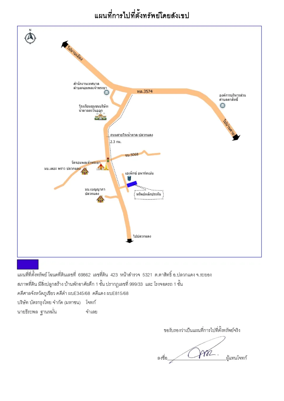 แผนที่ประกอบทรัพย์ 1