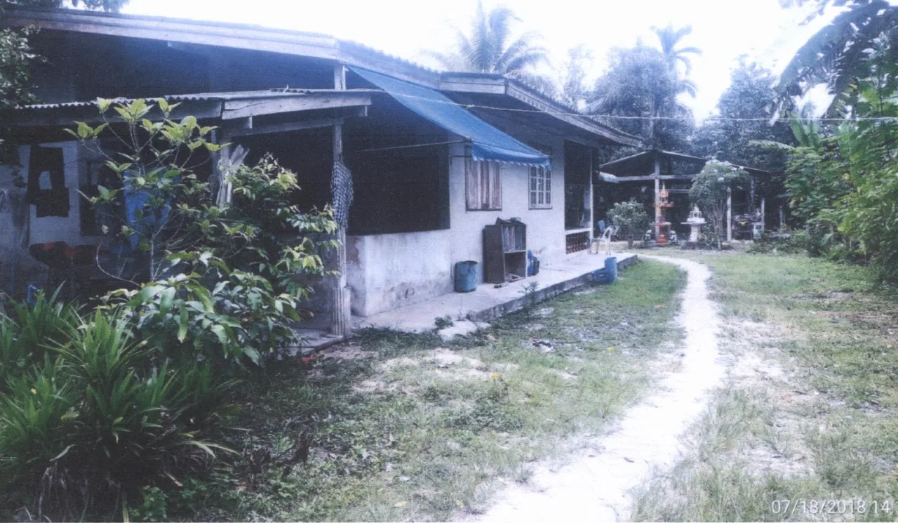 ขายทอดตลาด ที่ดินพร้อมสิ่งปลูกสร้าง ต.ประกอบ อ.นาทวี จ.สงขลา