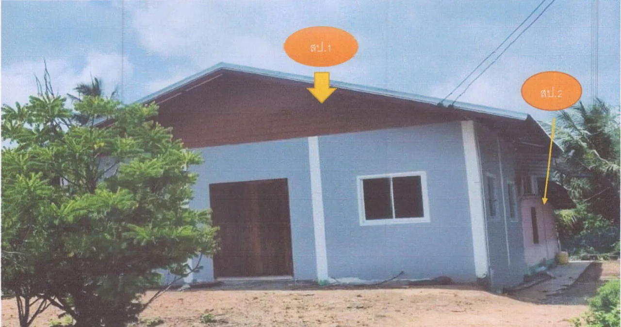 ขายทอดตลาด ที่ดินพร้อมสิ่งปลูกสร้าง ต.กะฮาด อ.เนินสง่า จ.ชัยภูมิ